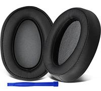 SOULWIT Mousse Coussin Coussinets pour Sony h.Ear on MDR-100A (MDR100A), MDR-100AAP (MDR100AAP), MDR-H600A (MDRH600A) Casque, avec Mousse à mémoire d'isolation phonique