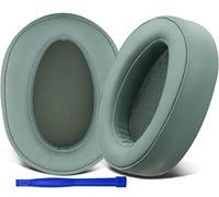 SOULWIT Mousse Coussin Coussinets pour Sony h.Ear on MDR-100A (MDR100A), MDR-100AAP (MDR100AAP), MDR-H600A (MDRH600A) Casque, avec Mousse à mémoire d'isolation phonique