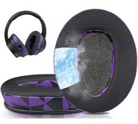 SOULWIT Mousse Coussin Coussinets pour Sony WH-CH700N (WHCH700N) & MDR-ZX780 (ZX780DC)/MDR-ZX770 (ZX770BN ZX770BT), pour MDR-10R (10RNC 10RBT) Over-Ear Casque