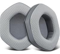 SOULWIT Mousse Coussin Coussinets pour V-Moda Crossfade1/2/3, Crossfade M-100/M-100 Master, Crossfade LP2/LP Casque sans Fil, Coussinets d'oreille avec Tissu en Maille Durable
