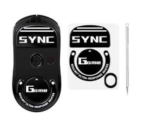 SOULWIT Patins en Souris Verre pour Logitech G Pro X Superlight (génération 1.0) Souris de Jeu sans Fil, Patins Polis Durables pour GPro x, Glisse Ultra Fluide et Rapide