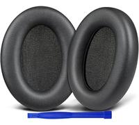 SOULWIT Professionnels Coussin Coussinets pour Edifier WH700NB, WH700NB Pro ANC Casque Supra-auriculaire sans Fil, Cuir Protéiné Souple, Mousse D'isolation Phonique Haute Densité