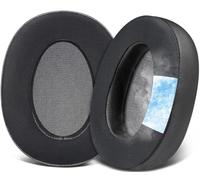 SOULWIT Rafraîchissants Coussinets pour Sony WH-H900N, MDR-100ABN - Noir
