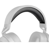 SOULWIT Rechange pour Bandeau pour Corsair HS65 Surround Casque, Coussin Headband de Sangle de Tête Durable avec Cuir Protéiné et Mousse de Qualité Supérieure, Installation Facile