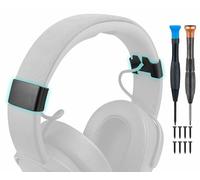 SOULWIT Réparation Bandeau Headband Couverture Glissante de Côté pour Skullcandy Crusher Wireless Casques, Accessoires pour Kit de Réparation Capuchons d'extrémité de Rechange