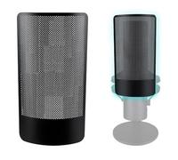 SOULWIT Shield Filtre Anti-Pop Microphone pour HyperX QuadCast/S/2/2S, Mousse de Protection pour Microphone avec Pare-Brise Métallique pour Most HyperX Supports d'amortisseurs