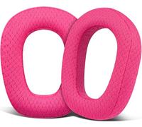 SOULWIT Tissu en Maillé Coussinets d'oreille pour Logitech G435 Wireless Gaming Casque, Coussin avec Mousse Haute Densité