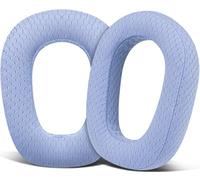 SOULWIT Tissu en Maillé Coussinets d'oreille pour Logitech G435 Wireless Gaming Casque, Coussin avec Mousse Haute Densité