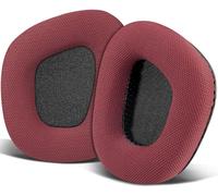 SOULWIT Tissu en Maille Mousse Coussin Coussinets pour Corsair Void/Void v2/Void Pro/Void Elite/Surround Wired & Wireless RGB RGB USB Gaming Casques, Coussinets avec Mousse Isolante Contre Le Bruit