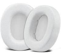 SOULWIT Tissu en Maille Mousse Coussin Coussinets pour Sony MDR-7506 MDR-V6 MDR-V7 MDR-CD900ST Monitor Casque, Coussinets avec Mousse d'isolation du Bruit