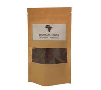 Soumbara Moulu 50g - Nététou en Poudre (Iru, Dawadawa) - Néré Fermenté - Assaisonnement Umami Traditionnel Ouest-Africain - Cube Naturel Africain - 100% Pur