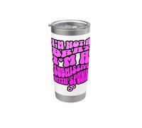 Soumis avec Spunk Funny BDSM Brat Print Gobelet isotherme en acier inoxydable double paroi