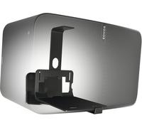 Sound 3205 Support Mural Universel Pour Enceintes - Orientable Jusqu'à 70º - Inclinaison Jusqu'à 10º - Poids Max. 6,5 Kg - Convient Également Pour Sonos Five, Denon Heos 5 & 7 - Noir (1x)