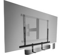 SOUND 3550 Support pour barre de son universel, Installez sous la TV, Convient également pour Bose SoundTouch 300/700, Sonos Beam/Arc, Samsung, Sony, LG und JBL, Poids max. 6.5 kg