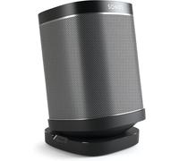 Sound 4113 Support De Table Pour Enceinte Sonos One (Sl), Play:1 & Play:3 - Orientable Jusqu'À 360º, Inclinaison Jusqu'À 10º - Poids Max. 2 Kg - Noir (1X)