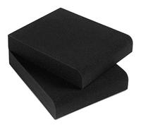 Sound Addicted SMPad 4 Lot de 2 Coussinets d'isolation pour Petits Haut-parleurs de 7,6 à 11,4 cm en Mousse Haute densité Qui s'adaptent à la Plupart des étagères et Ordinateurs de Bureau