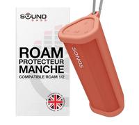 Sound Bass Étui de Transport renforcé pour Sonos Roam 2, Rouge