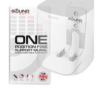 Sound bass One, One Gen 2, One SL & Play:1 Support de Montage Mural, Blanc, Compatible avec Les Haut-parleurs Sonos One, One Gen 2, One SL et PLAY1