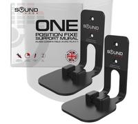 Sound bass One, One Gen 2, One SL & Play:1 Support de Montage Mural, Lot de 2 [2 pièces], Noir, Compatible avec Les Haut-parleurs Sonos One, One Gen 2, One SL & PLAY1