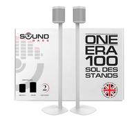 Sound Bass Pied de Sol One / ERA100, (2 Pièces), Blanc, Double, Paire