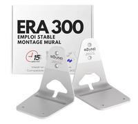 Sound Bass Support Mural ERA300, Profil Bas, Blanc, Pack Double (2 Pièces) | Compatible avec l'Enceinte Sonos ERA 300, Complet avec Tout le Matériel de Fixation