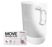 Sound bass Support Mural Move, étanche, Blanc | Compatible Sonos Move & Move 2 | Accessoires de montage inclus