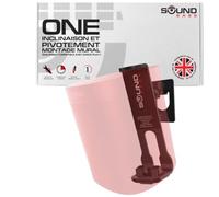 Sound bass Support Mural pour Sonos One, One Gen 2, One SL, Play:1, Noir, Simple, Compatible avec Sonos One, One Gen 2, One SL et Play 1