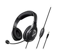 Sound Blaster Blaze V2 Casque de jeu supra-auriculaire avec microphone antibruit amovible, contrôle du volume et du micro pour PC/Mac/consoles