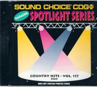 Sound Choice Karaoke Country Hits Vol. 117