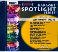 Sound Choice Spotlight Karaoke Country Hits Vol. 172