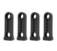 Sound Damper Buffer For Honda For CRV For CIVIC For Accord For Jazz For Fit For Pilot For Odyssey For HRV For BR-V Stream Freed Door Striker Deaf Gap Seal(Black)