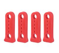 Sound Damper Buffer For Honda For CRV For CIVIC For Accord For Jazz For Fit For Pilot For Odyssey For HRV For BR-V Stream Freed Door Striker Deaf Gap Seal(Red)