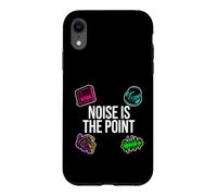 Sound Designer Music Producer Noise is The Point Coque pour iPhone XR