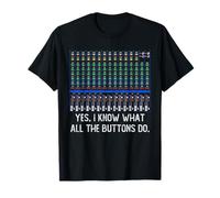 Sound Engineer Funny audio DJ studio music producer Design T-Shirt