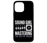 Sound Girl maîtrise l'art de l'ingénieur du son Coque pour iPhone 13 Pro Max