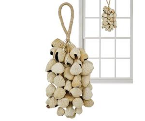 Sound Healing Instruments - Handmade Interactive Rustic Relief Musical Meditation Decor for Indoor Outdoor Home Living Room Relaxation Birthday Holiday | Natural Materials with Calming Vibration Use