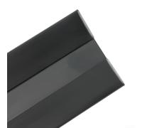 Sound Insulation Door Seal Strip 1m Flexible(Black)