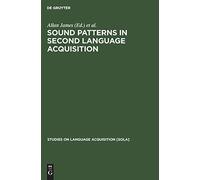Sound Patterns In Second Language Acquisition