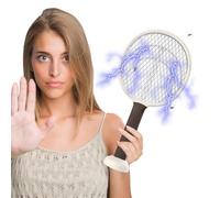 Sound Sound: Notre raquette de nappe électrique à mouche dispose d'un mode basse tension non invasif qui fonctionne sans bruit et sans lumière. Vous pouvez dormir en paix sans être dérangé par son sil