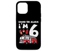 Sound The Alarm Im 6 Camion de Pompier pour 6e Anniversaire Coque pour iPhone 12/12 Pro