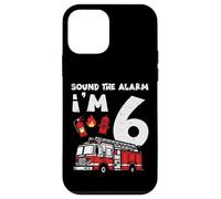 Sound The Alarm Im 6 Camion de Pompier pour 6e Anniversaire Coque pour iPhone 12 Mini