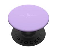 Sound Wave Design Minimaliste de fréquence Audio Lilas PopSockets PopGrip Adhésif