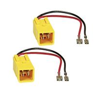 Sound-way 2 x Câbles Adaptateur Faisceau cosse connecteurs fiche pour Haut-parleurs Enceintes Voiture Compatible avec Alfa Romeo, Lancia, Fiat, Citroen, Peugeot