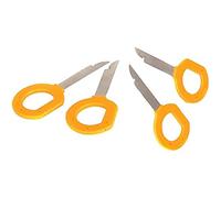 Sound-way 4 clés de démontage d'extraction autoradio renforcé Compatible avec Volkswagen VW, Seat, Audi, Skoda, Ford