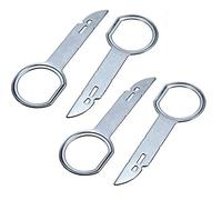 Sound-way 4 Clés Démontage Autoradio Compatible avec Ford Seat Volkswagen