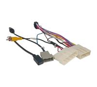 Sound way - Adaptateur d'interface ISO, récupération de caméra et Faisceau Câble Connecteur ISO Compatible avec Nissan