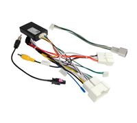 Sound-way - Adaptateur Interface CAN BUS pour restaurer les commandes au volant compatible avec Dacia Duster Sandero Renault Clio Megane Opel Movano - Faisceau ISO pour Autoradio Android 16 pin