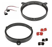 Sound-way - Adaptateurs Anneaux de Haut-Parleur Enceintes Speakers 16.5 cm Compatible avec Toyota Yaris Avensis