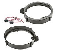 Sound-way - Adaptateurs Anneaux de Montage Haut-parleurs Speakers Enceintes Compatible avec Mercedes Classe A/B/E CLA GLK - KC-ME01