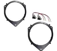 Sound way - Adaptateurs de montage pour enceintes de 13 cm compatibles avec Fiat Doblò/Fiorino/Qubo - Citroen Nemo - Peugeot Bipper